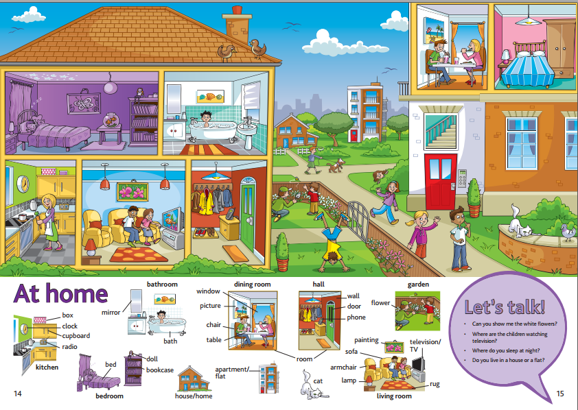 At hom - Starters Vocabulary