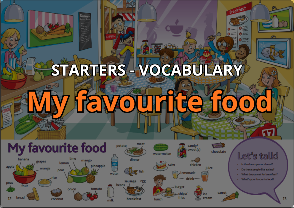 Starters vocabulary